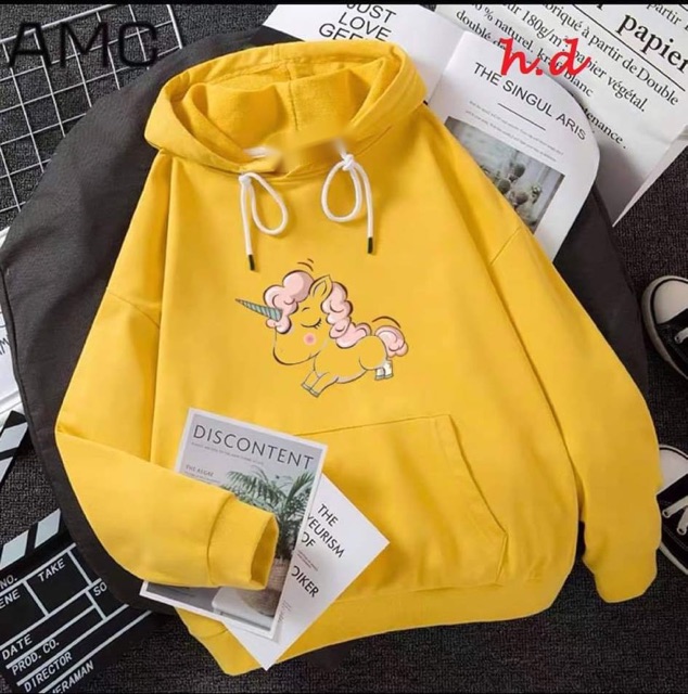 Áo hoodie ngựa sừng xanh HĐ11