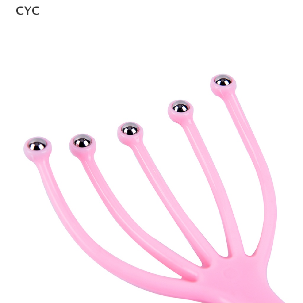 CYC Scalp massager Steel Ball Head Massage Relaxation Five Finger Massager for head CY