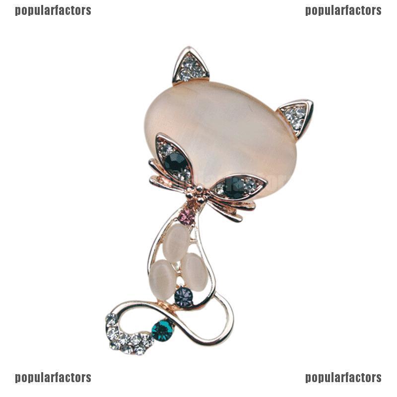 Ghim Cài Áo Hình Con Cáo Thời Trang