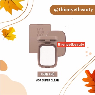 00 Super Clear - Phấn phủ kiềm dầu dạng nén Last Sebum Pact