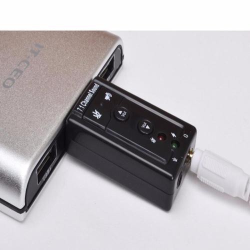 USB ra Sound âm thanh 3D 7.1 - USB Sound Card