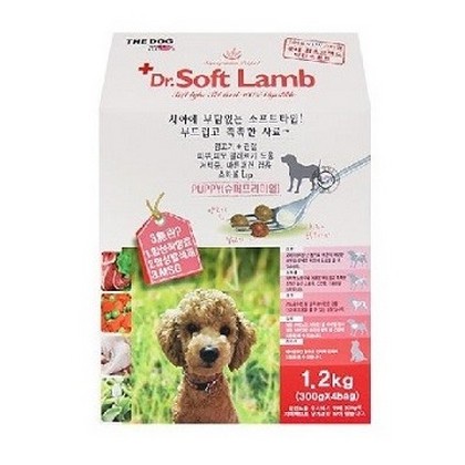 Thức Ăn Hạt Mềm Cho Chó Trên 4 Tuần Tuổi Dr.Soft Vị Cừu 300g