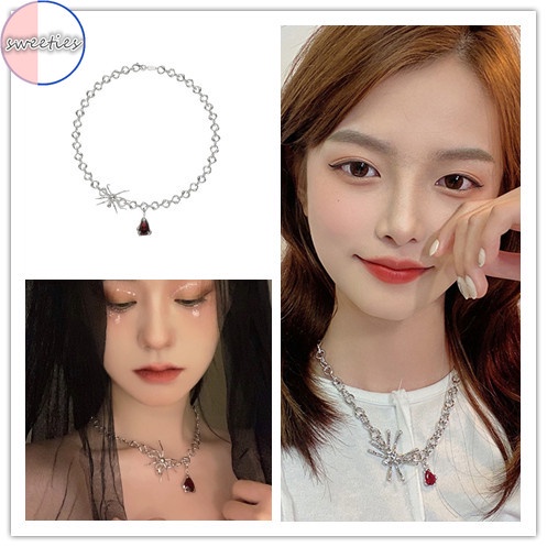 Vòng cổ mặt hình nhện thời trang cho nữ