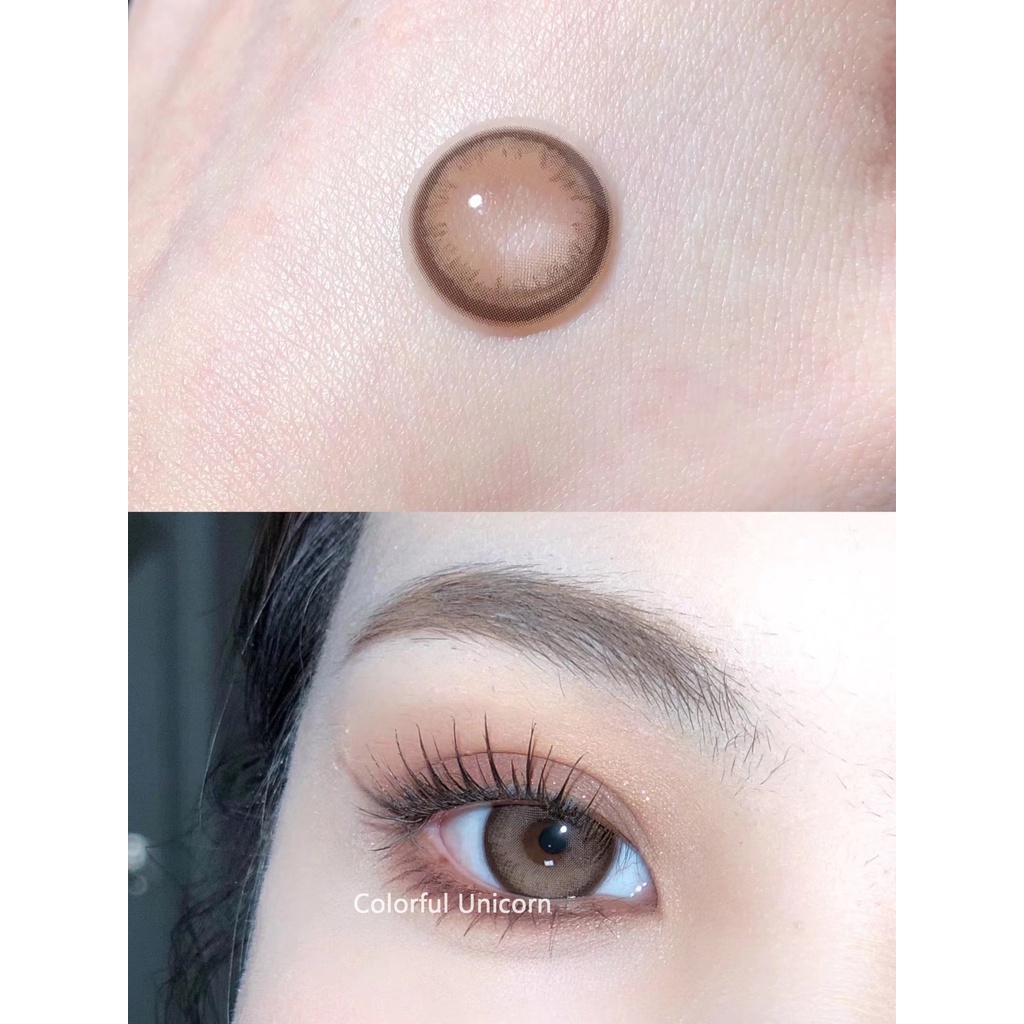 Kính áp tròng Colorhunter Dùng 1 Năm 14.2mm 0 - 8 Độ 1 cặp