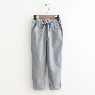 Quần baggy chất thô đũi