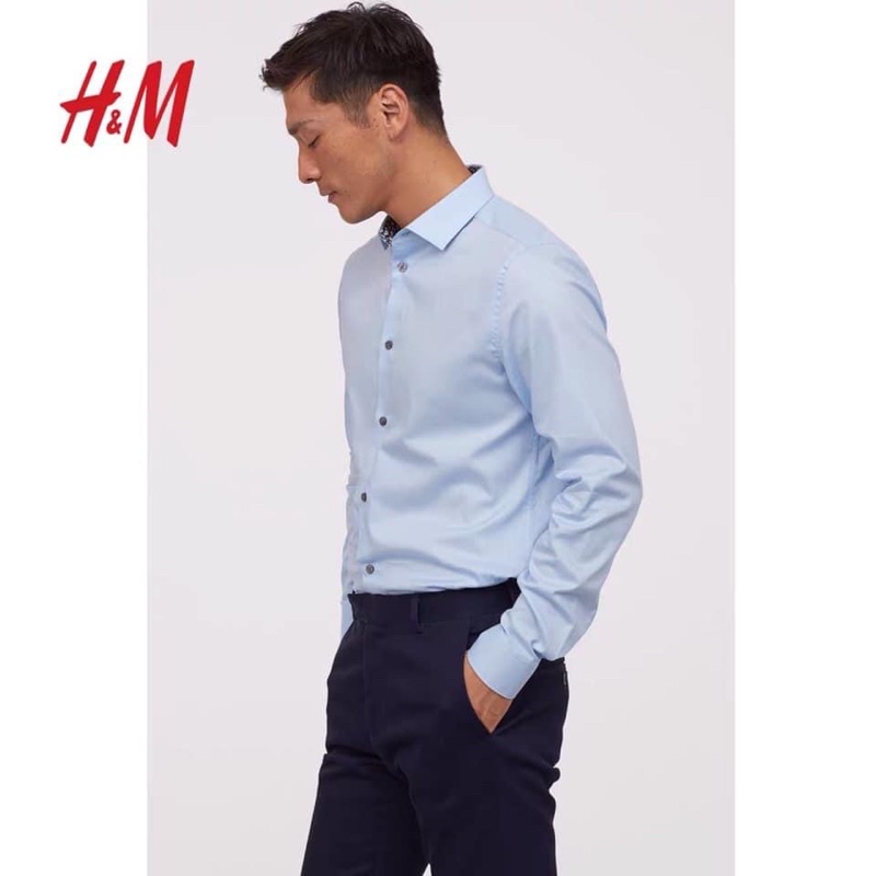Áo sơ mi nam HM dài tay