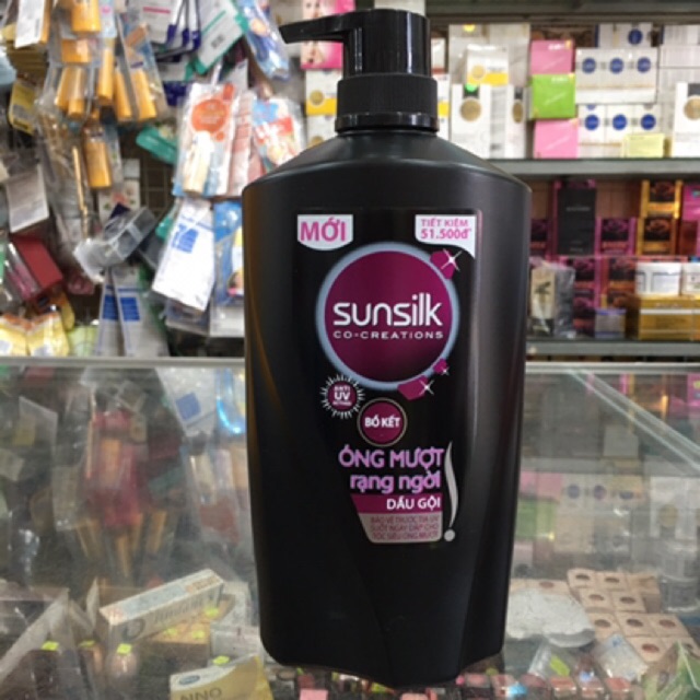 Dầu gội Sunsilk óng mượt rạng ngời 900g (874ml)