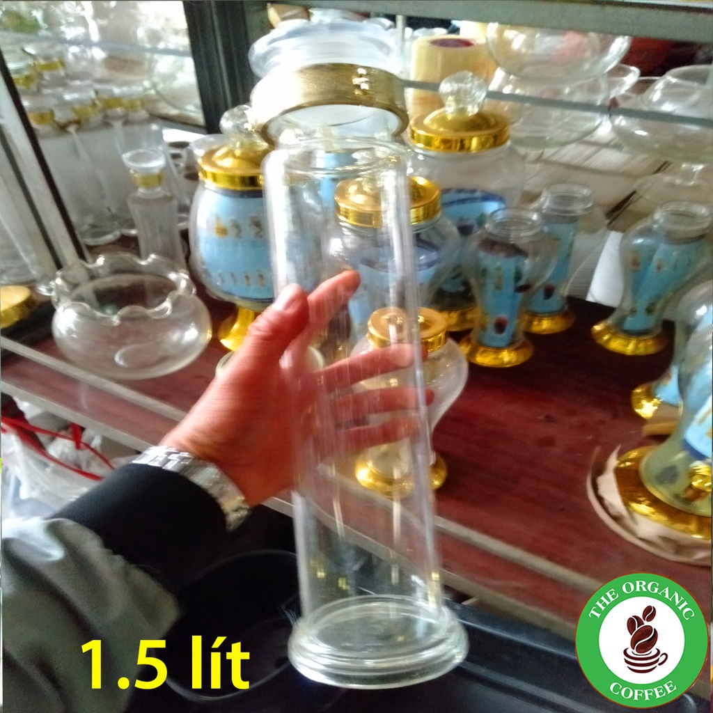 Bình Ngâm Rượu Thủy Tinh Ngâm Sâm