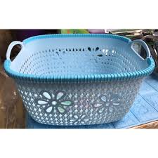 Rổ đựng đồ có quai xách nhựa rổ đựng quần áo, rổ đựng đồ chơi.