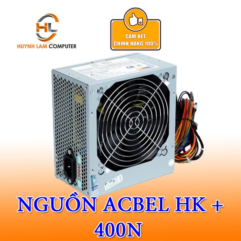 [Mã ELMS5 giảm 7% đơn 300K] nguồn máy vi tính 400w acbel HK+ 400N (xài case nguồn trên)