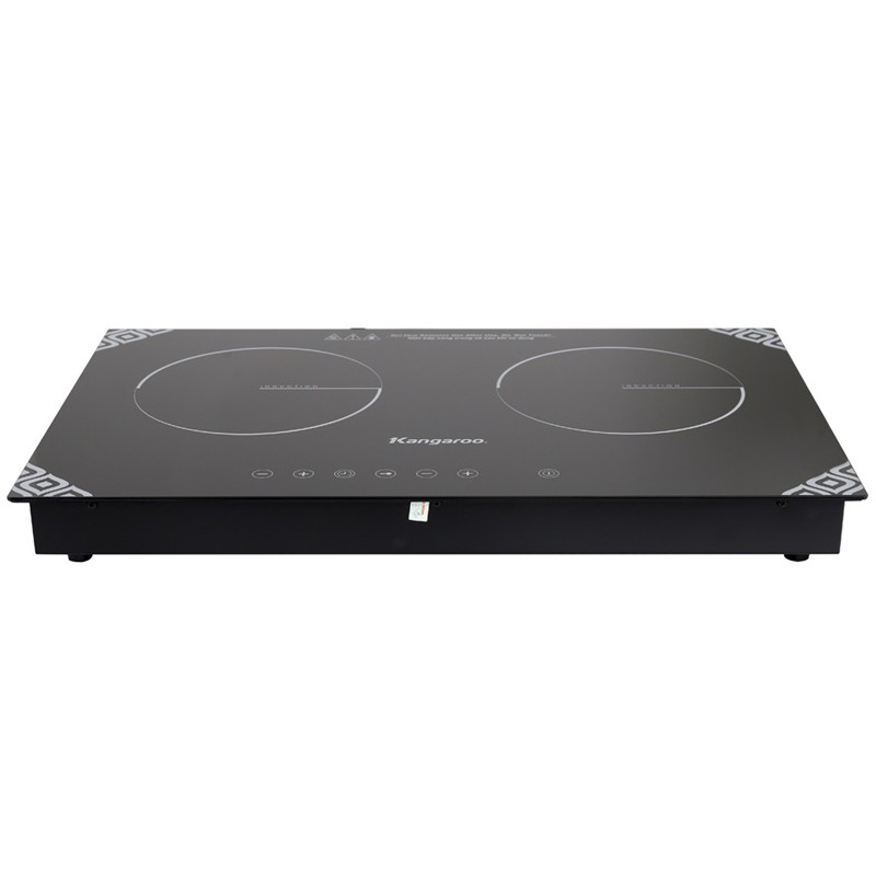 Bếp điện từ đôi Kangaroo KG498N cao cấp mặt kính Ceramic