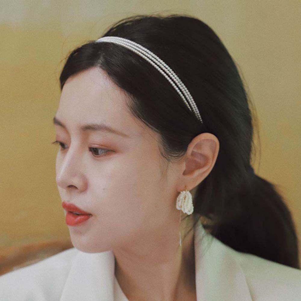 Băng Đô Cài Tóc Chống Trượt Phong Cách Công Chúa Hàn Quốc WMES15H