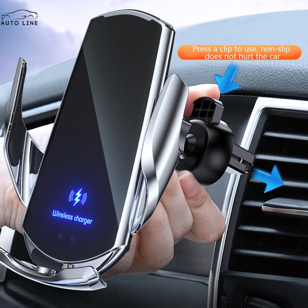 Đế Sạc Điện Thoại Không Dây Xoay 360 Độ Cho Xe Hơi° Giá Đỡ Điện Thoại Gắn Khe Điều Hòa Xe Hơi SHOPCYC5860