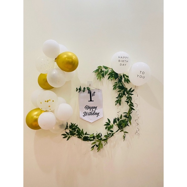 Sét bóng trang trí phong cách KOREA