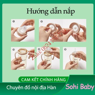 Bình sữa Moyuum Hàn Quốc 170ml 270ml [Được chọn núm 1 - 4][Cam kết chính hãng]