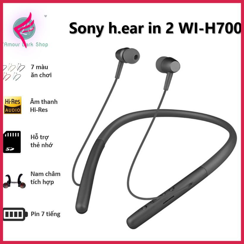 [người bán địa phương] Tai nghe Bluetooth Sony h.ear in 2 WI-H700 siêu bass cực đẹp