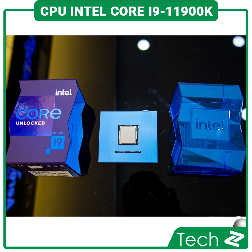 CPU Intel Core i9 11900K Box Công Ty Bảo Hành 36 Tháng
