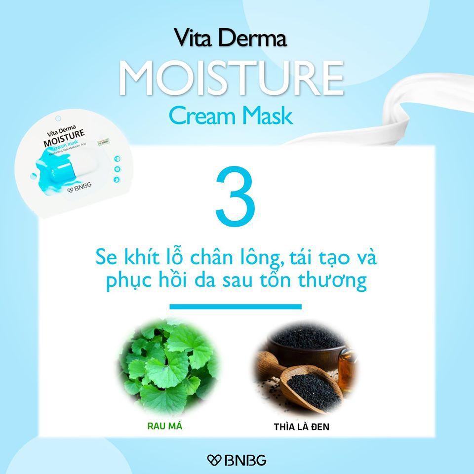 Mặt nạ cấp ẩm dưỡng da trắng sáng BNBG Mask