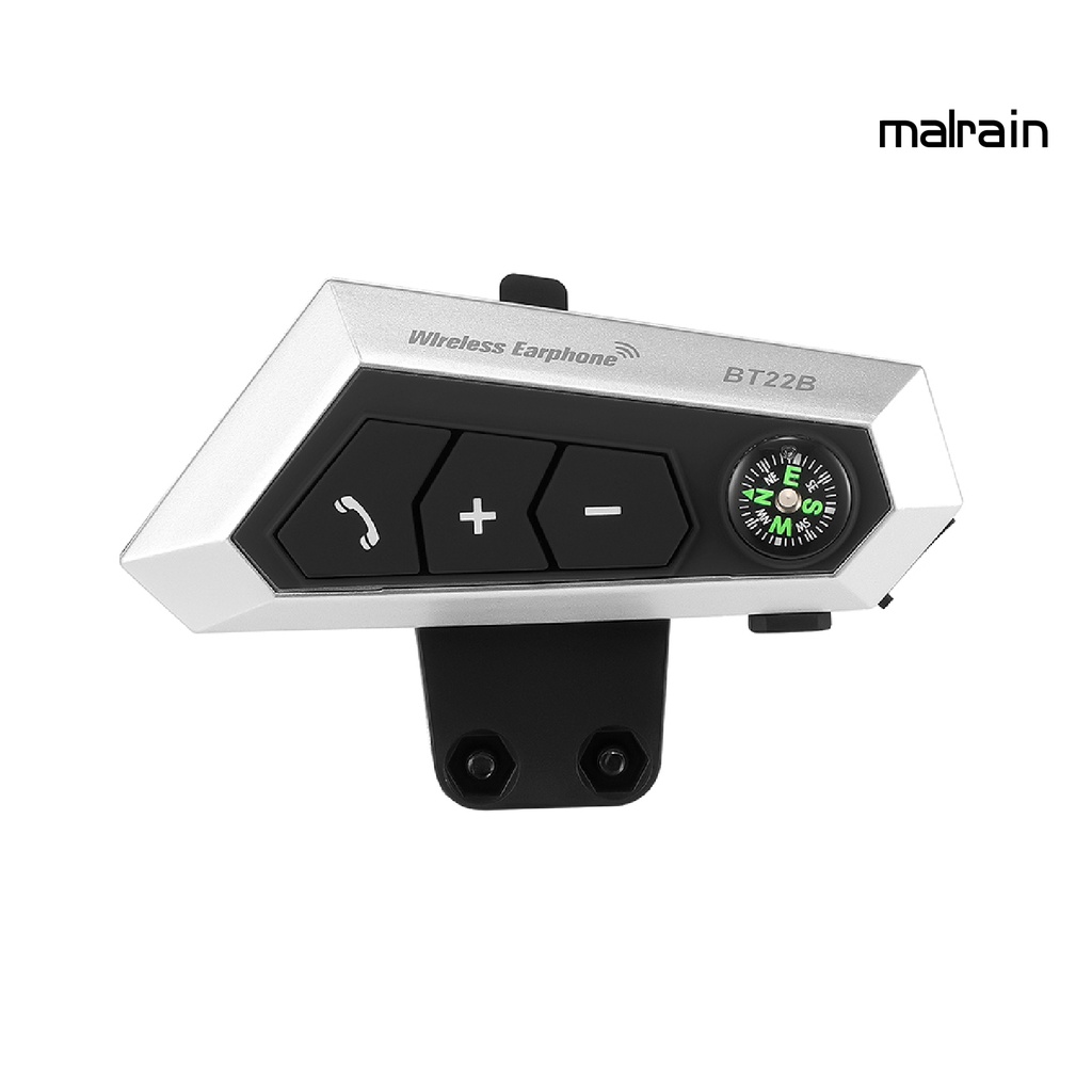 Tai Nghe Bluetooth 5.0 Nhét Tai Không Dây Ma BT22B Chống Thấm Nước Tiện Dụng Cho Mũ Bảo Hiểm Ngoài Trời