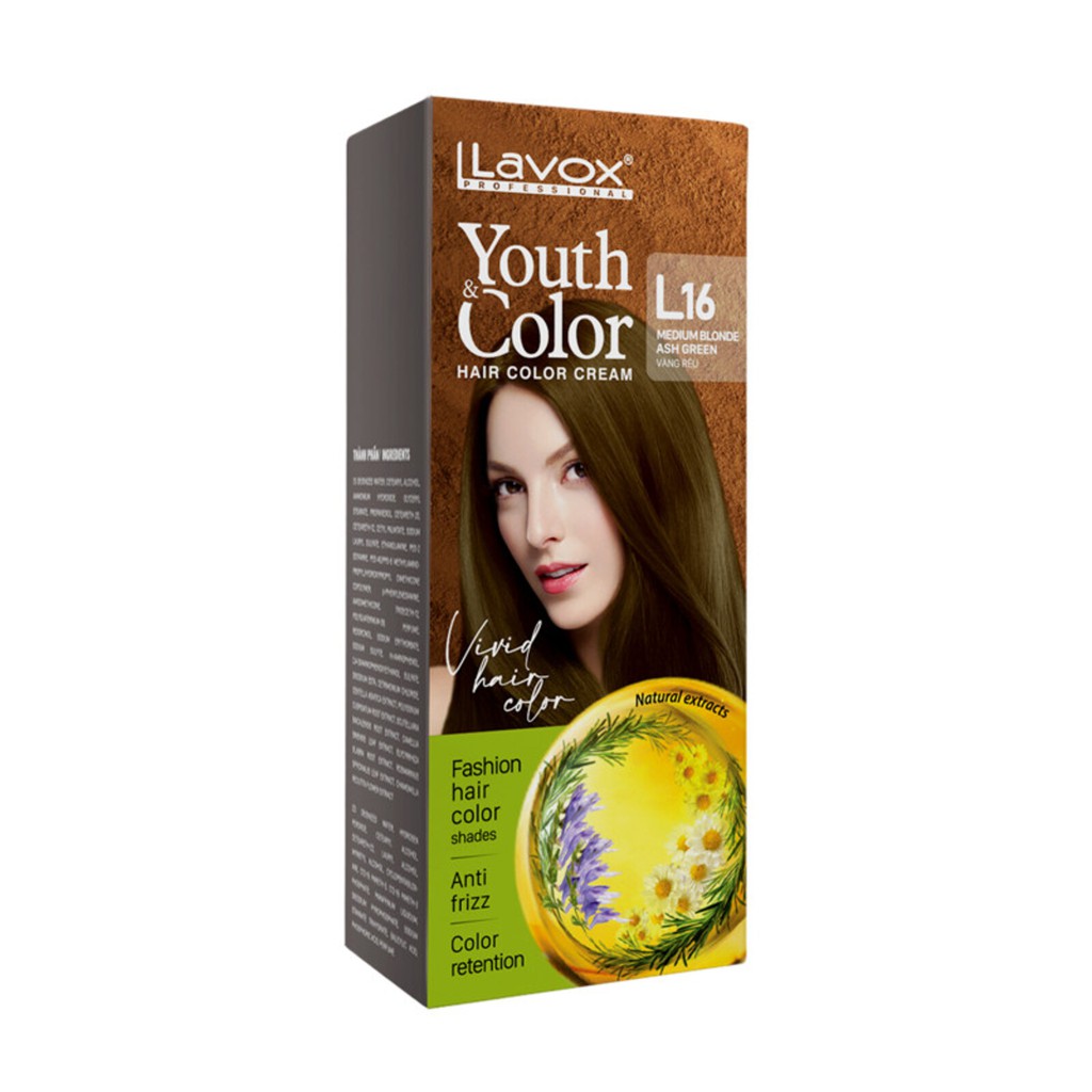 Kem nhuộm màu thời trang Youth color Lavox L16