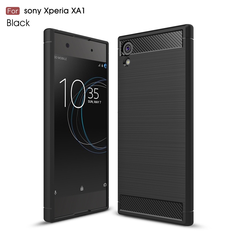 Ốp Điện Thoại Silicon Dày Mềm Chống Sốc Chống Trượt Cho Sony Xperia XA1 Plus XA2 XA3 Ultra XZ1 XZ2 XZ3