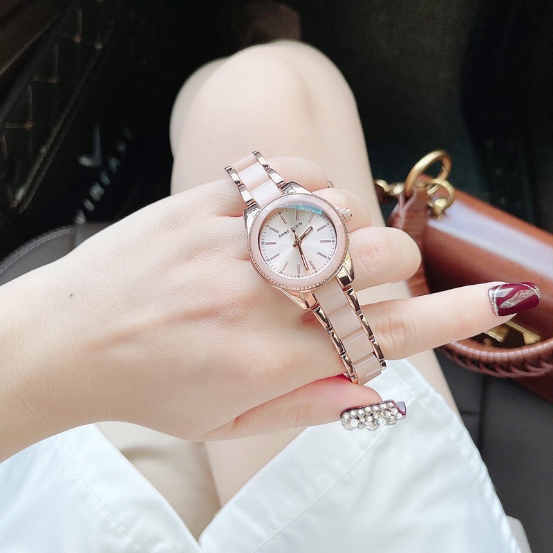 Đồng hồ nữ Anne Klein, mặt 30mm