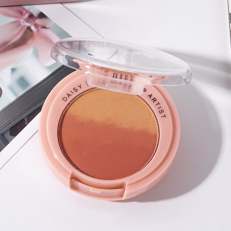 (hàng Mới Về) Phấn Má Hồng Dạng Nén 3 Màu Sắc Tuyến Tính Trang Điểm Tự Nhiên | BigBuy360 - bigbuy360.vn