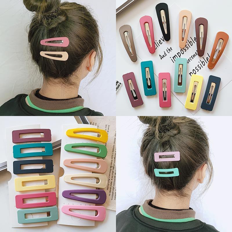 Kẹp Tóc Xiaozhainv Màu Sắc Ngọt Ngào Phong Cách Hàn Quốc