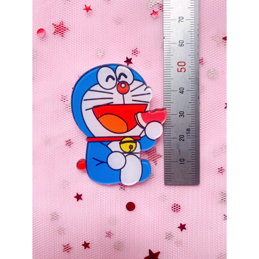 ❣️Có Ảnh+Video Thật❣️ ĐƯỢC CHỌN MẪU- Ghim, Pin Cài Áo Balo Hình Doraemonnnn size 4cm-4,5cm❣️