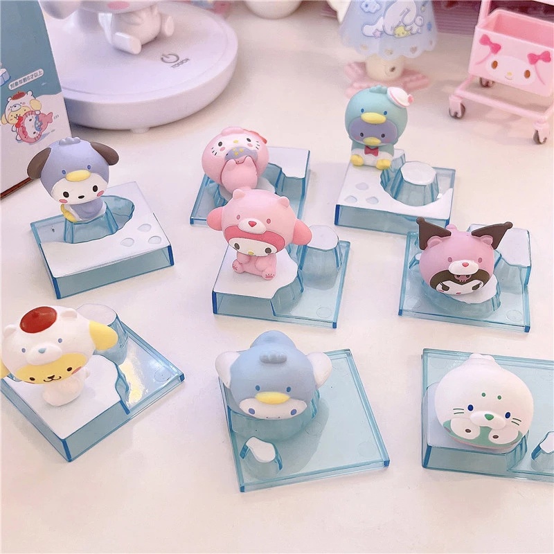 SANRIO Mô Hình Nhân Vật Kulomi Cinnamoroll Melody Dễ Thương Cho Bé