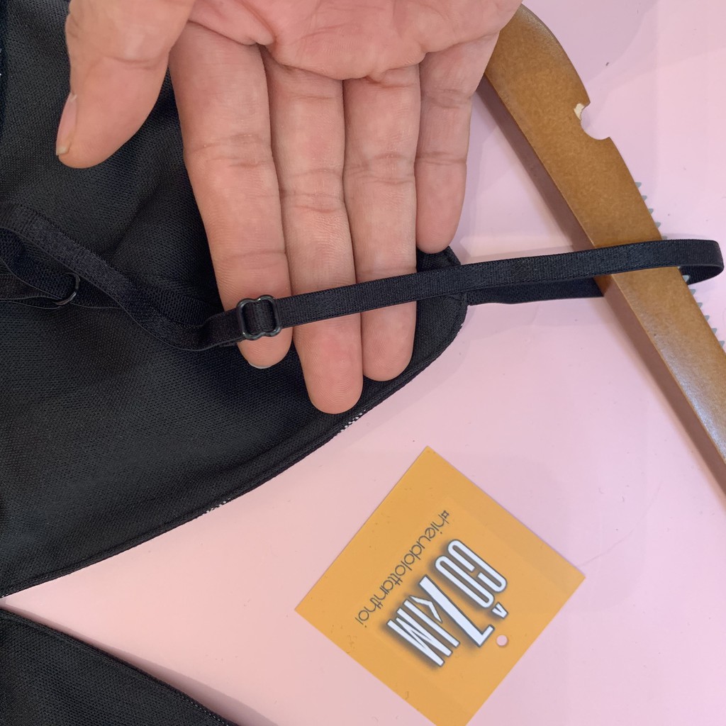 [Mã FASHIONMALLT4 giảm 15% đơn 150k] Áo toplette lụa có mút mỏng không gọng họa tiết vintage COKIM7 | BigBuy360 - bigbuy360.vn