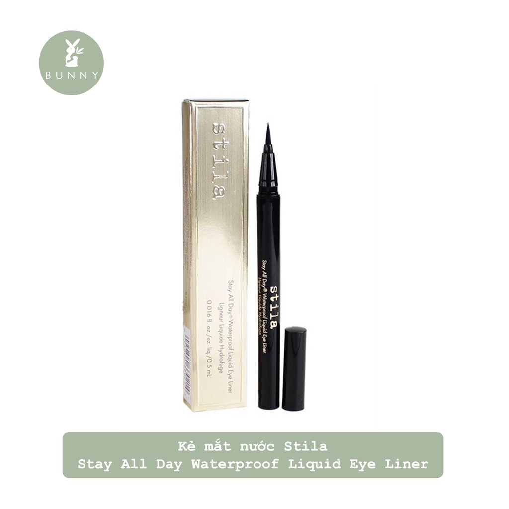Kẻ mắt nước Stila Stay All Day Waterproof Liquid Eye Liner Bunny Beauty hàng đủ Bill