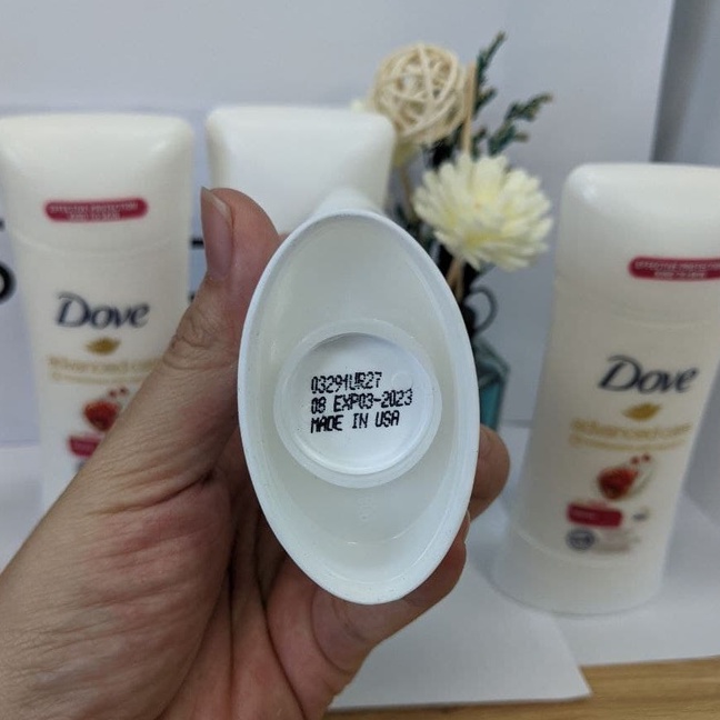 Lăn Khử Mùi Dove Advanced Care Revive 48h 74g (Hương Lựu và Dưa leo) Lăn nách nữ Dove Advanced