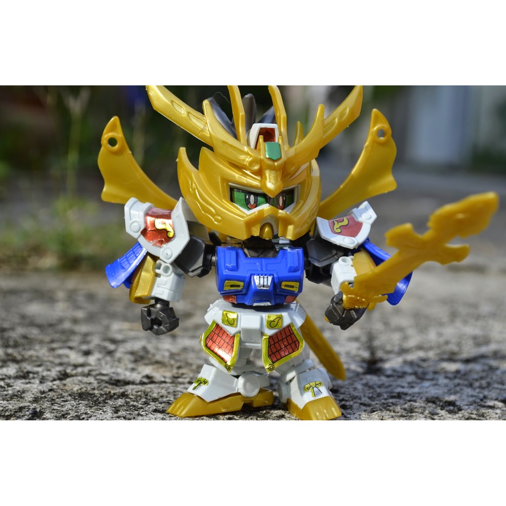 Gundam Tam Quốc A015 Lưu Bang - Đồ chơi lắp ráp sd Gundam New4all tặng kèm 01 xe ô tô mini bánh đà