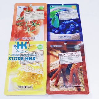 LẺ MẶT NẠ 3D FOODAHOLIC HÀN QUỐC (Chính Hãng)