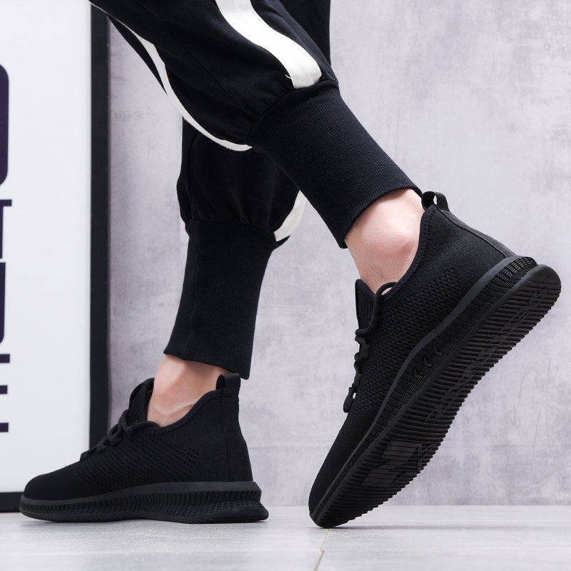 Giày thể thao thời trang phối lưới đế mềm không mùi hôi phong cách mùa thu 2020 cá tính cho nam | BigBuy360 - bigbuy360.vn