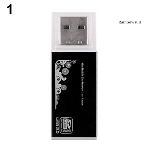 Đầu Đọc Thẻ Nhớ Đa Năng Usb 2.0 Cho Micro Sd Sdhc Tf M2 Mmc Ms Pro Duo