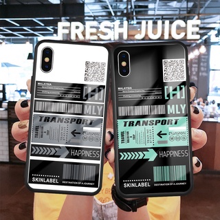 Ốp điện thoại hiệu ứng màu gradient cho iPhone X XS MAX XR 6 6S 7 8 Plus