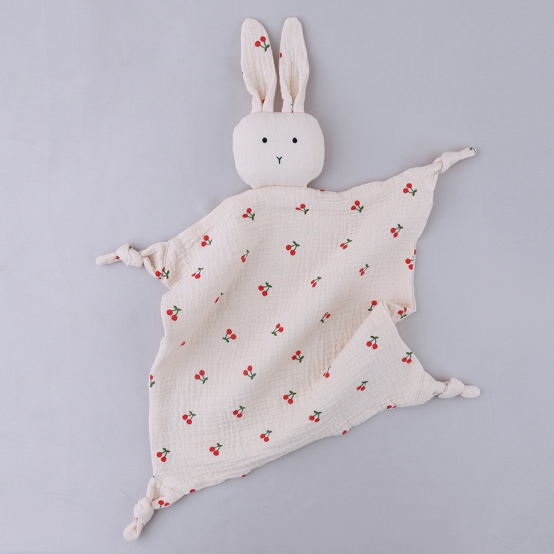 Khăn Lau Hình Thỏ Hoạt Hình Dễ Thương Cho Bé