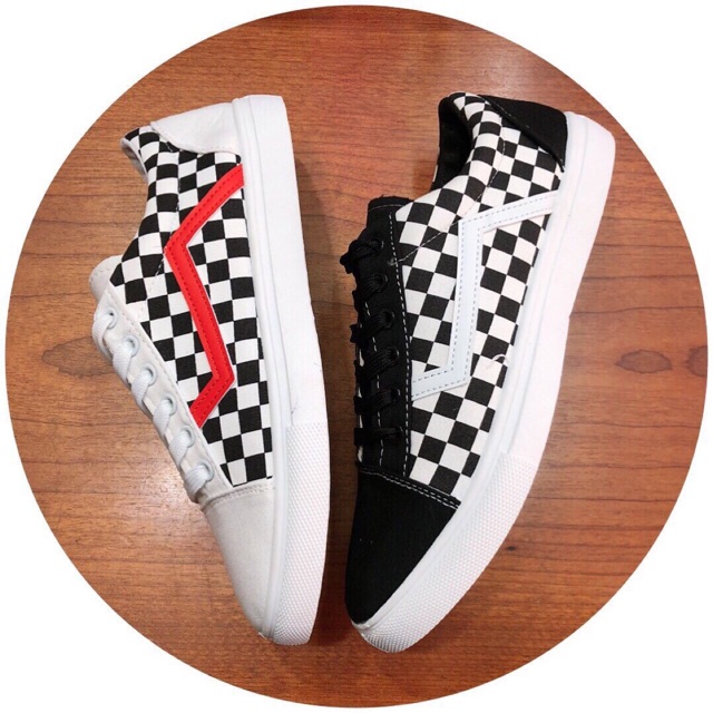 Giầy đôi Vans caro