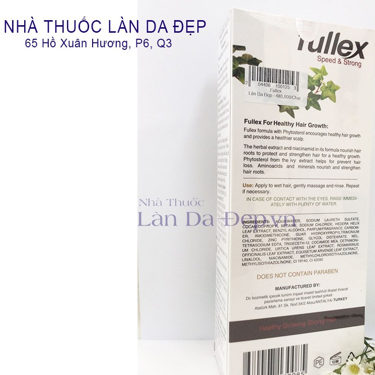 Dầu gội đầu Fullex Speed & Strong Shampoo (Chính hãng Làn Da Đẹp)