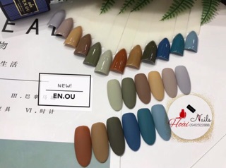 Sơn enou set 12 màu mới