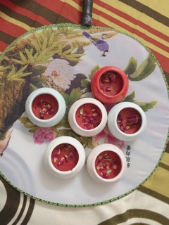 Son cổ trang handmade