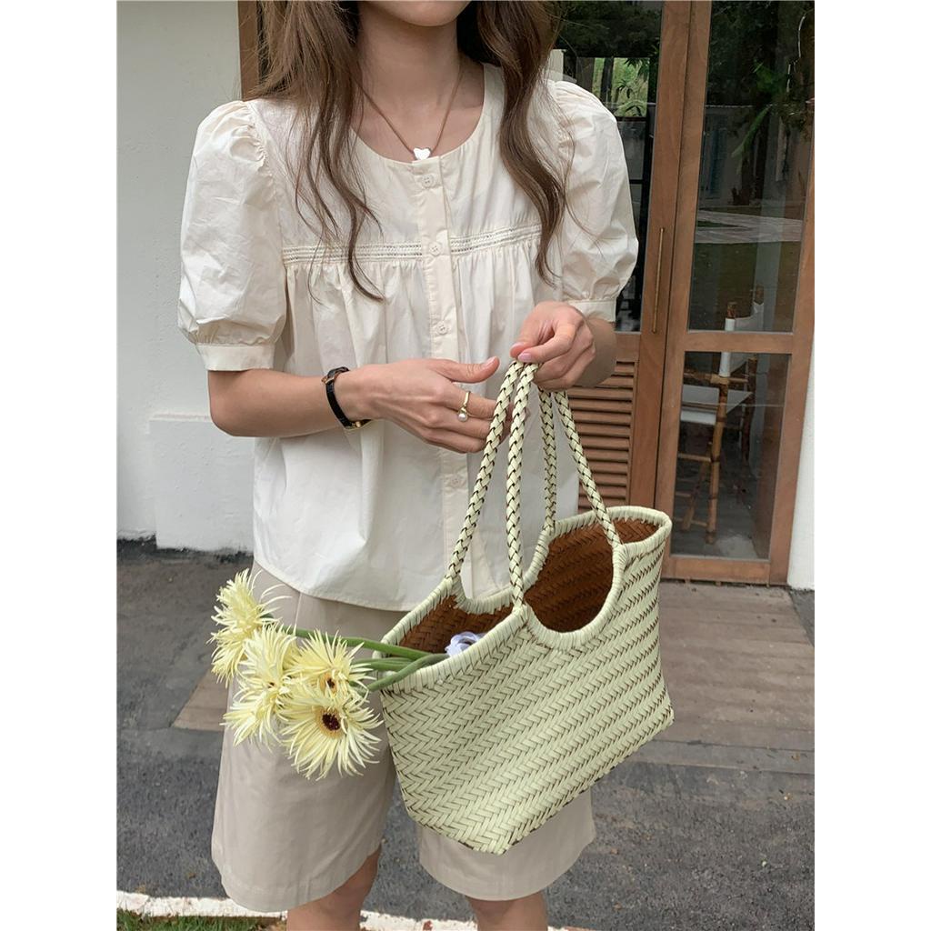 Áo Sơ Mi Dáng Rộng Ngắn Tay Thời Trang Sành Điệu 62889