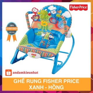 Ghế rung Fisher Price cao cấp có nhạc