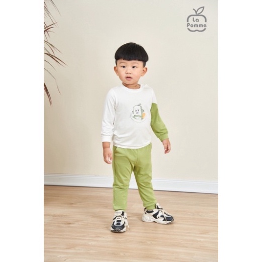LP13036 Bộ dài tay bánh mỳ ốp la kích cỡ từ 6 tháng đến 5Y