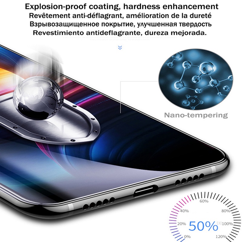 Kính Cường Lực Cho OPPO Reno 8Z 8 7 Pro 7Z 6Z 6 5G A96 A76 A57 2022 Bảo Vệ Toàn Màn Hình