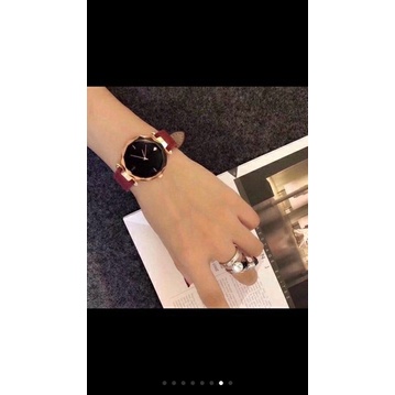 Đồng Hồ Nữ Dây Da Cao Cấp Nhiều Màu Sắc