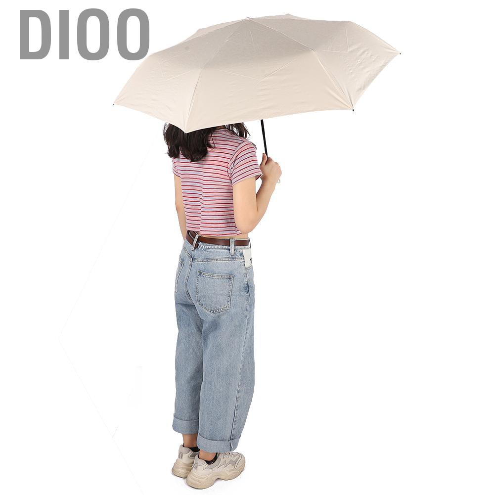 Dù Che Nắng Mini Dioo Gấp 3 Chống Tia Uv