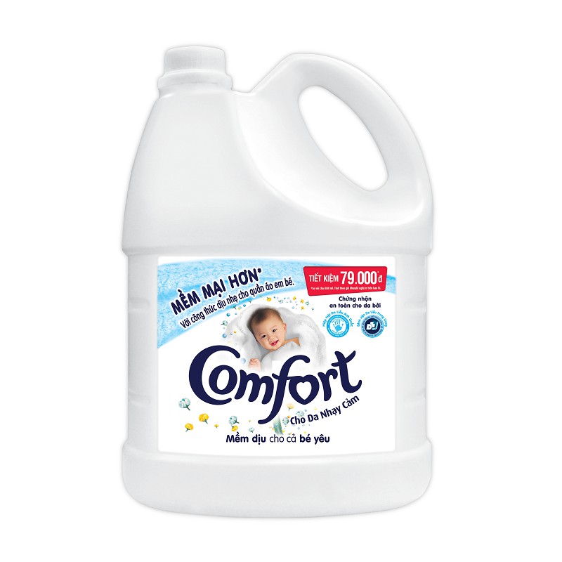 [Mã FMCGMALL -8% đơn 250K] Nước xả vải Comfort Cho Da Nhạy Cảm chai 3.8L